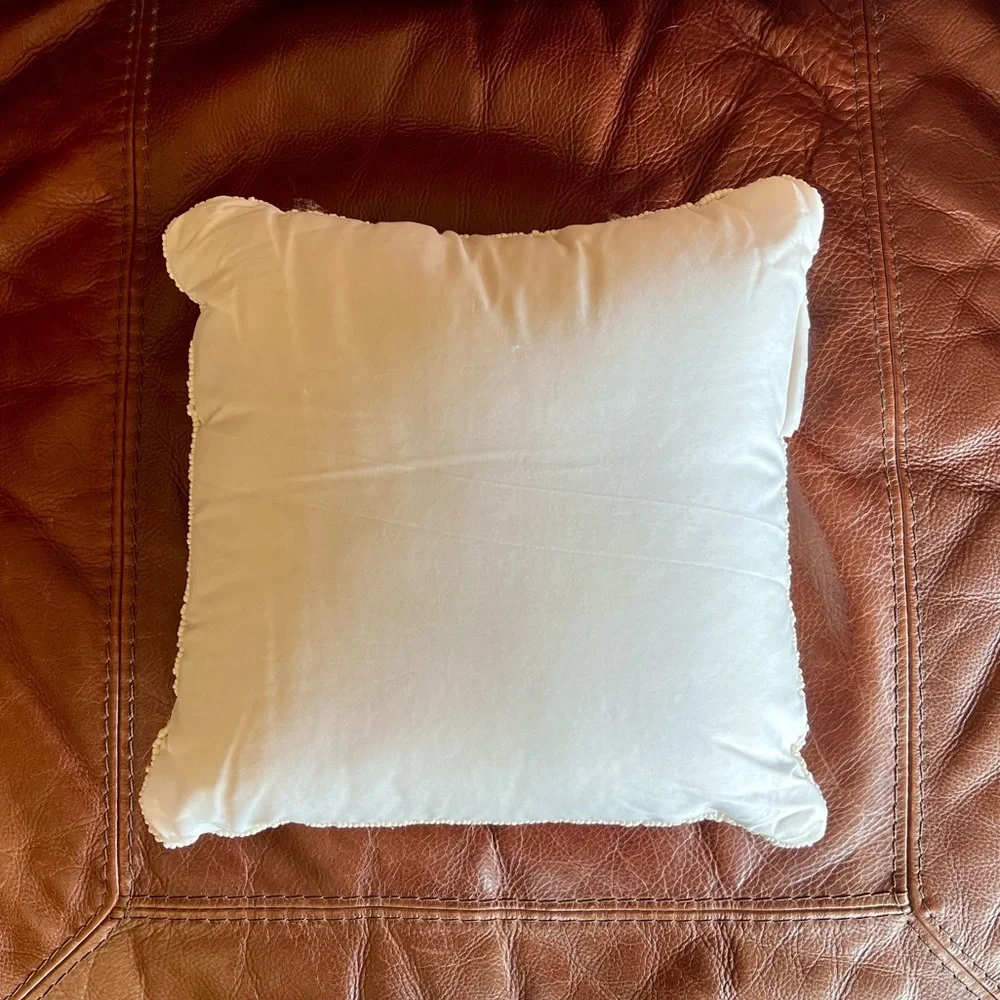 EUC Beaded Pumpkin Accent Pillow